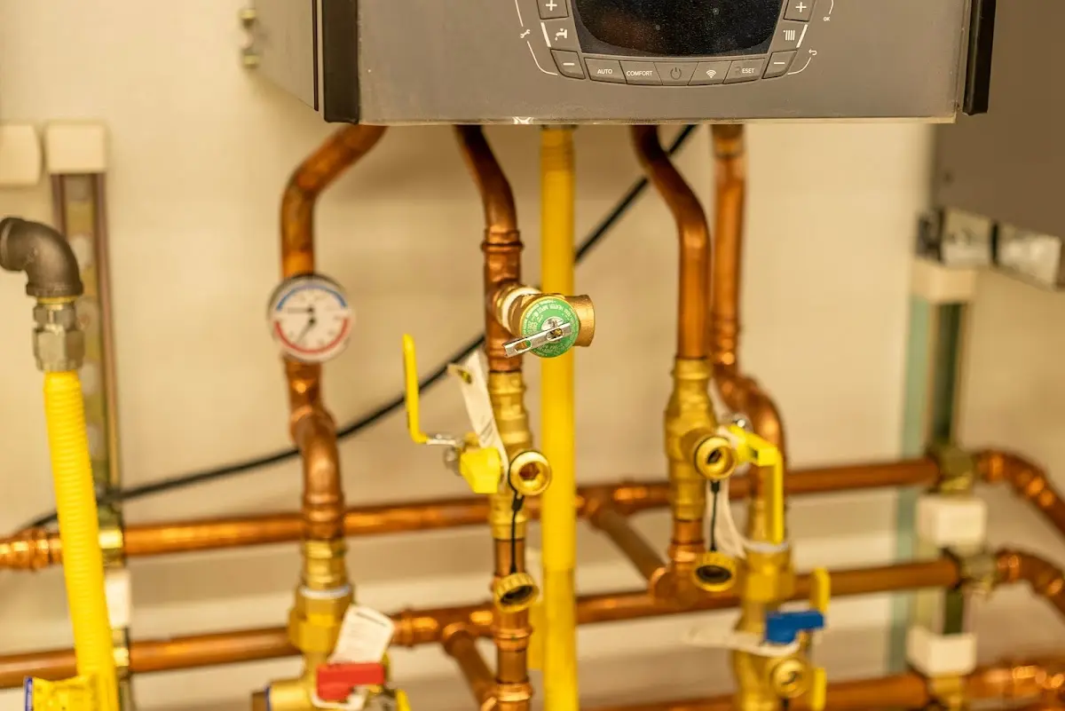 Licensed technician providing Slab Leak Repair for a homeowner in Brecknock